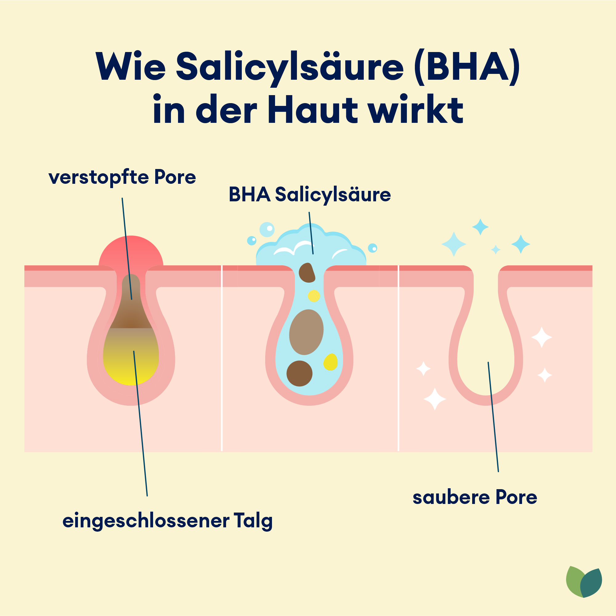 BHA Wirkung Salicylsäure