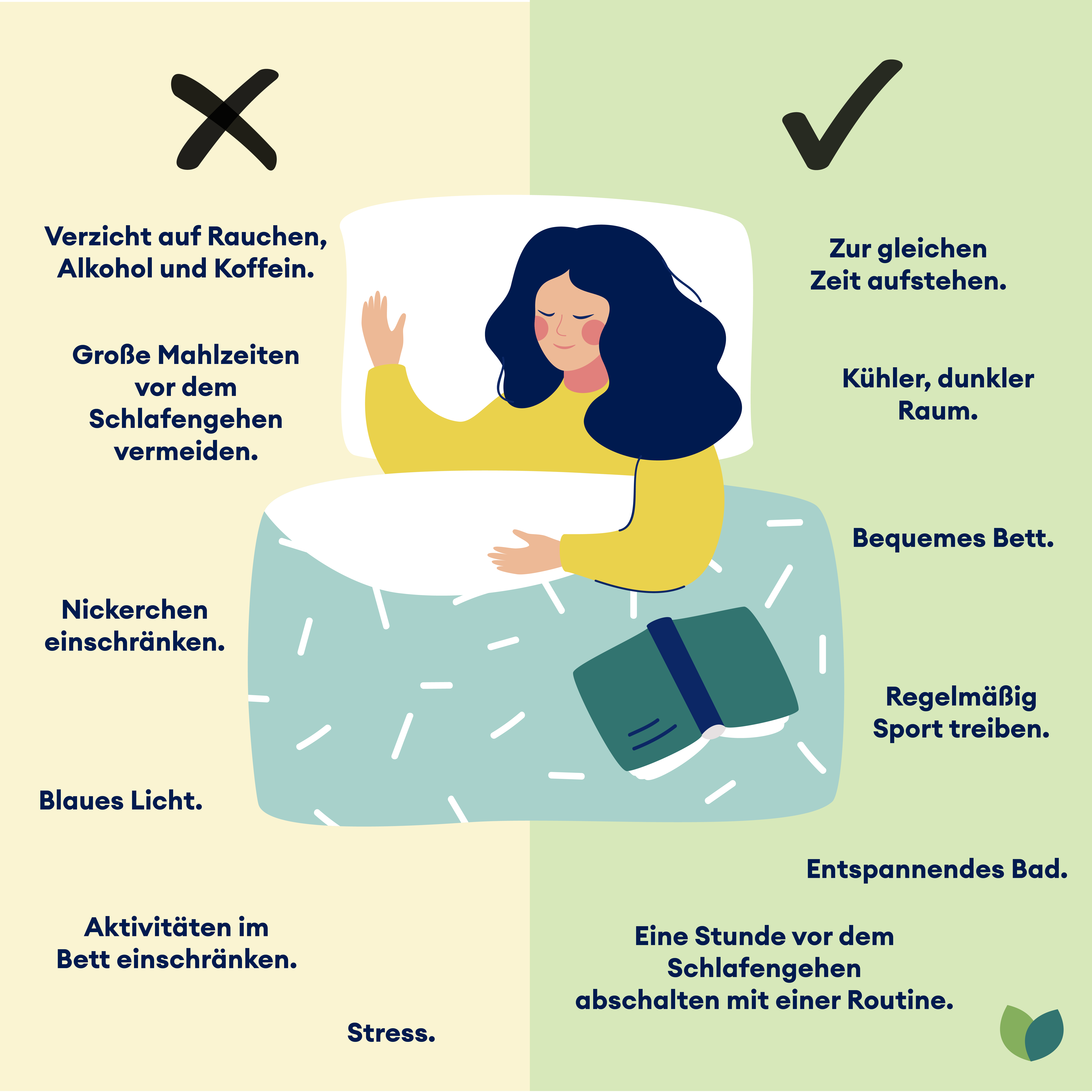 Was gegen Schlafstörung hilft What helps against sleep disorders